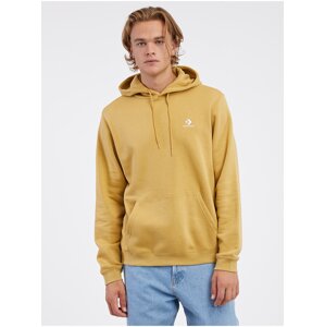 Mustard Unisex Hoodie Converse Go-To Embroidered - Men