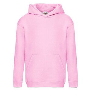 Pink Hooded Sweat Fruit of the Loom