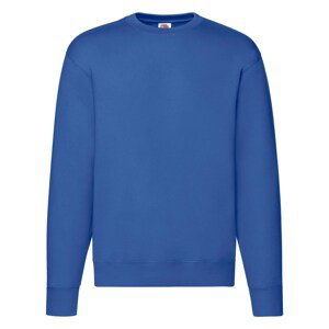 Men's Blue Sweatshirt Set-in Sweat Fruit of the Loom