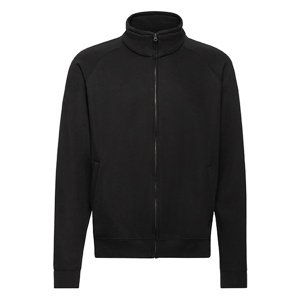 Black Men's Sweat Jacket Fruit of the Loom