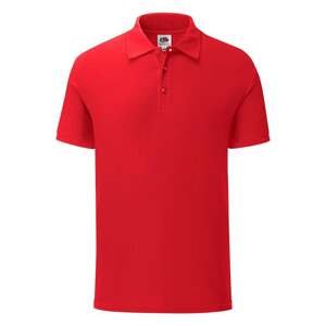 Iconic Polo Friut of the Loom Men's Red T-shirt