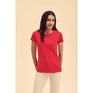 Iconic red Fruit of the Loom Women's T-shirt