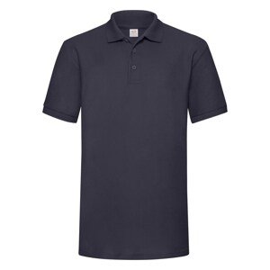 Navy Heavy Polo Friut of the Loom T-shirt