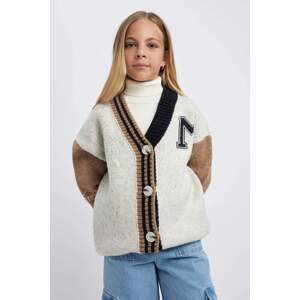 DEFACTO Regular Fit V-Neck Cardigan