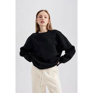 DEFACTO Oversize Fit Long Sleeve Sweatshirt