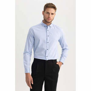 DEFACTO Modern Fit Oxford Long Sleeve Shirt