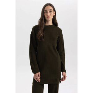 DEFACTO Regular Fit Crew Neck Tunic