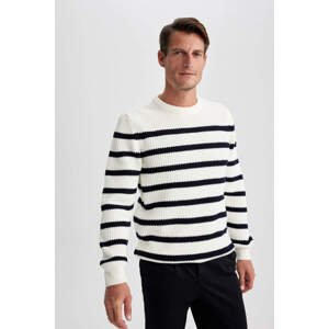 DEFACTO Standard Fit Crew Neck Knitwear Pullover