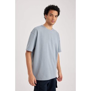 DEFACTO Oversize Fit Crew Neck T-Shirt