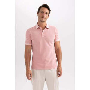 DEFACTO Slim Fit Polo Shirt Cotton Polo T-Shirt