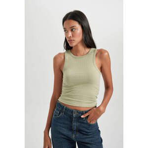 DEFACTO Slim Fit Camisole Crew Neck Undershirt