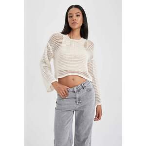 DEFACTO Relax Fit Crew Neck Pullover