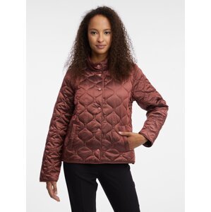 Orsay Brown Ladies Quilted Light Jacket - Women