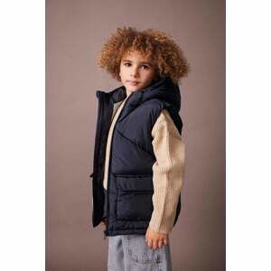 DEFACTO Hooded Fleece Lined Vest