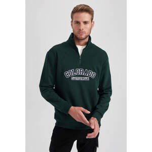 DEFACTO Relax Fit Long Sleeve Sweatshirt