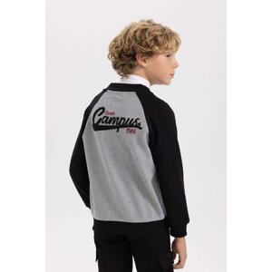 DEFACTO Regular Fit Crew Neck Cardigan