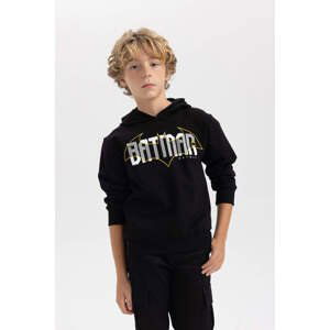 DEFACTO Regular Fit Batman Licence Hooded Sweatshirt