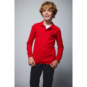 DEFACTO Regular Fit Long Sleeve Polo T-Shirt