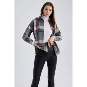 DEFACTO Flannel Long Sleeve Shirt