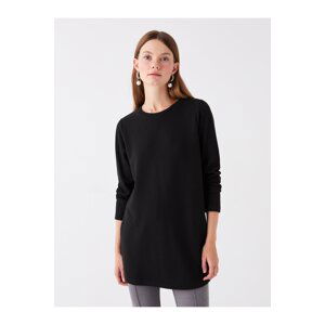 LC Waikiki Women's Crew Neck Straight Long Sleeve Tunic