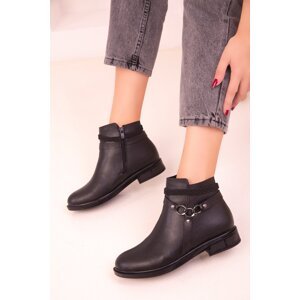 Soho Women's Black Boots & Booties 18369
