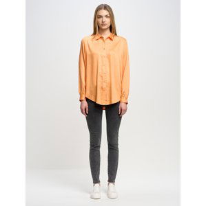 Big Star Woman's Shirt 141908 Orange-700