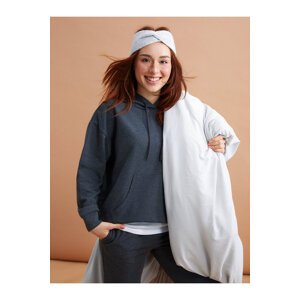 LC Waikiki Petite Plain Long Sleeve Women's Hoodie