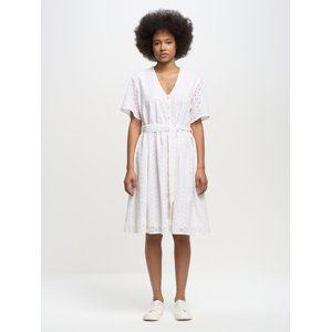 Big Star Woman's Dress 340173 White 100