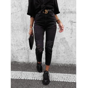 Black denim trousers VERTI2023 OLAVOGA