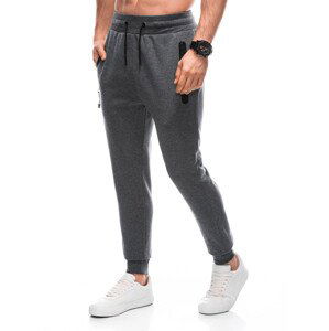 Edoti Men's sweatpants with zippered pockets EM-PASK-0102