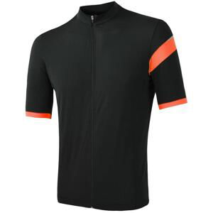 Sensor Cyklo Classic pánský dres kr.rukáv celozip černá/oranžová S