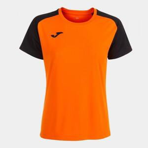 Joma Academy IV Short Sleeve T-Shirt Orange Black M