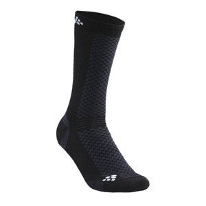 Craft Ponožky Warm 2-pack čierna 34-36