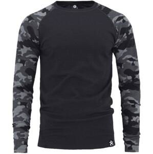 Bula Camo Merino Wool Crew M