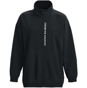 Under Armour Woven FZ Oversized Jacket-BLK S