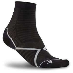 Craft Ponožky Run Warm černá 34-36