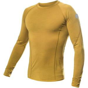 Sensor Merino Air pánské triko dl.rukáv mustard S