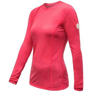 Sensor Merino Air dámské triko dl.rukáv magenta XL