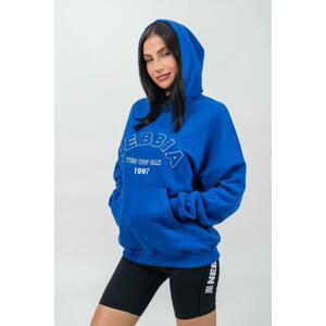 Nebbia Branded Oversized Hoodie Gym Rat XS