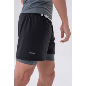 Nebbia Double-Layer Shorts With Smart Pockets M
