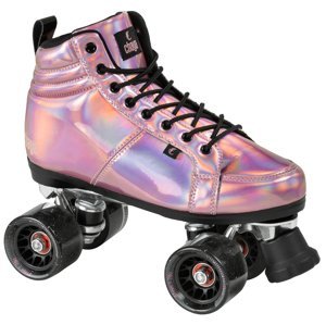 Powerslide Kolieskové korčule Chaya Quad Pink Laser, 2x2, 61, 41