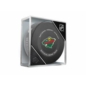 InGlasCo Fanúšikovský puk NHL Official Game Puck (1ks), Minnesota Wild