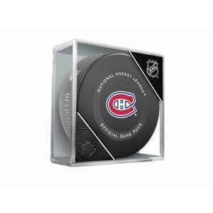 InGlasCo Fanúšikovský puk NHL Official Game Puck (1ks), Montreal Canadiens