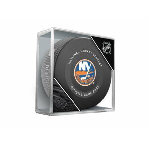 InGlasCo Fanúšikovský puk NHL Official Game Puck (1ks), New York Islanders