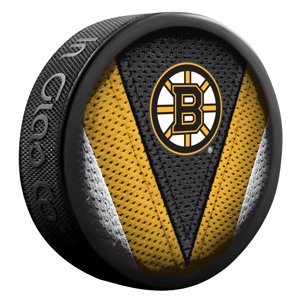 InGlasCo Fanúšikovský puk NHL Stitch Blister (1ks), Boston Bruins