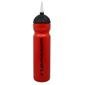 Winnwell Hokejová  fľaša Winnwell, červená-čierna-biela