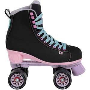 Powerslide Kolieskové korčule Chaya Quad Melrose Black Pink, 38, 2x2, 61