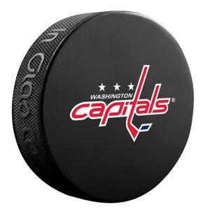 InGlasCo Fanúšikovský puk NHL Logo Blister (1ks), Washington Capitals