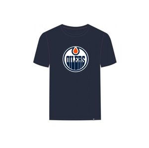 47' Brand Tričko NHL 47 Brand Black Imprint Echo Tee SR, tmavo modrá, Senior, Edmonton Oilers, S