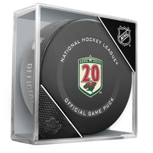 InGlasCo Fanúšikovský puk NHL Game 20th Anniversary (1ks), Minnesota Wild
